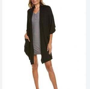 NWT Hale Bob Black Lounge Kimono Medium